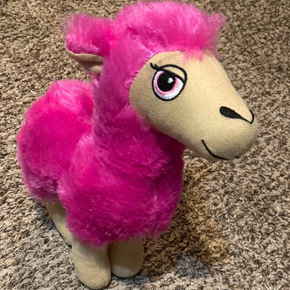 Pink Llama Plush Stuffed Animal